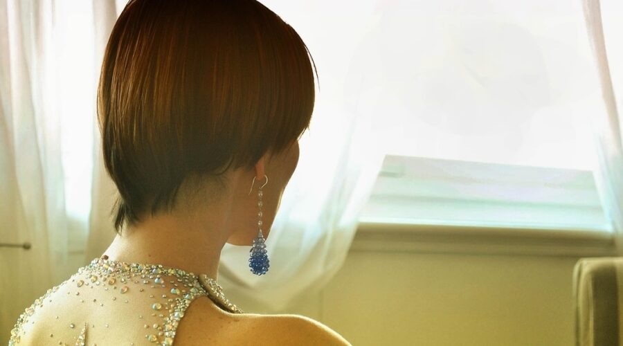 The turning of the ears